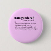 TRANSGENDERED (Definition) Button (Vorderseite)
