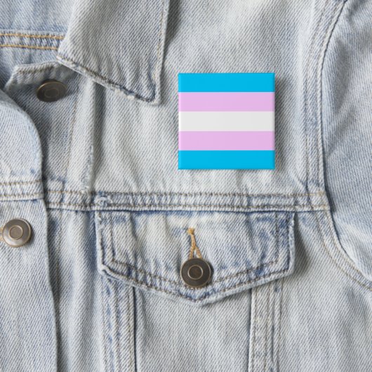 Transgenderflagge Button (Beispiel)
