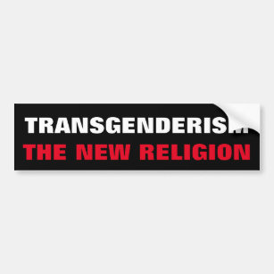 Transgenderismus - Die Transformation der neuen Re Autoaufkleber