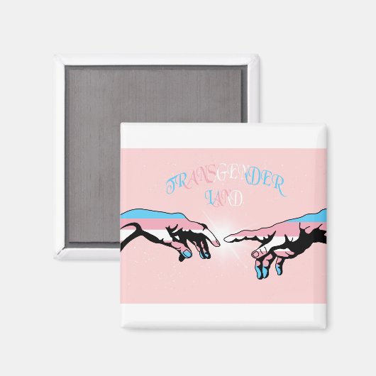 Transgenderland: Magnet (Vorderseite/Rückseite)