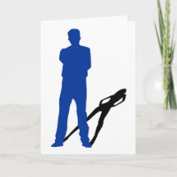 Transgendermitteilung: Schatten-Silhouetten