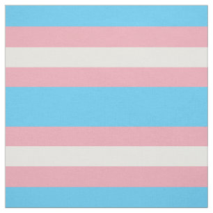 Transgenderstolz-Flaggengewebe Stoff