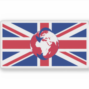 Transglobe Expedition Flag Aufkleber