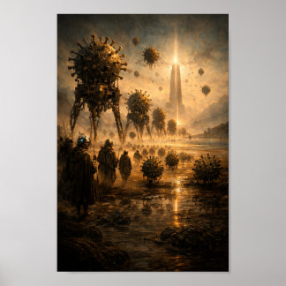 Transhumanz des Unsichtbaren Poster
