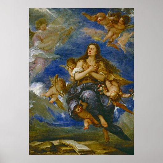 Transiito de le Magdalena - Jose Claudio Antolinez Poster (Vorne)