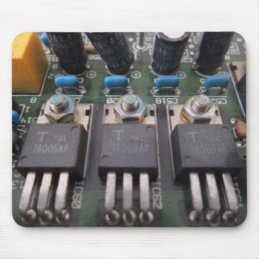 Transistor Circuit Mousepad (Vorne)