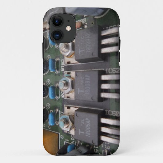 Transistor-Schaltung iPhone 5/5S, Barely There Case-Mate iPhone Hülle (Rückseite)
