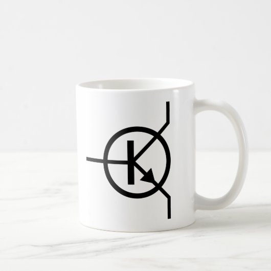 Transistorelektronik Kaffeetasse (Rechts)