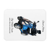 Transit Mobile Roller Magnet (7,6 cm x 10,2 cm) (Horizontal)