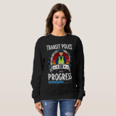 Transit Police In Progress Trainee Student Sweatshirt (Vorne ganz)