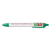 Transit Toronto einziehbarer Stift - Grün (Unterseite)