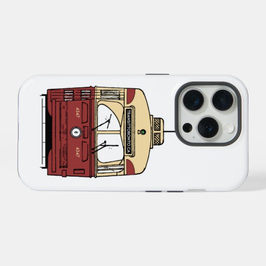 Transit Toronto iPhone 15 Pro Case iPhone Hülle (Rückseite (Horizontal))