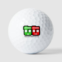 Transit Toronto Logo Golfball