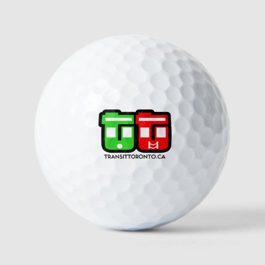 Transit Toronto Logo Golfball (Vorderseite)