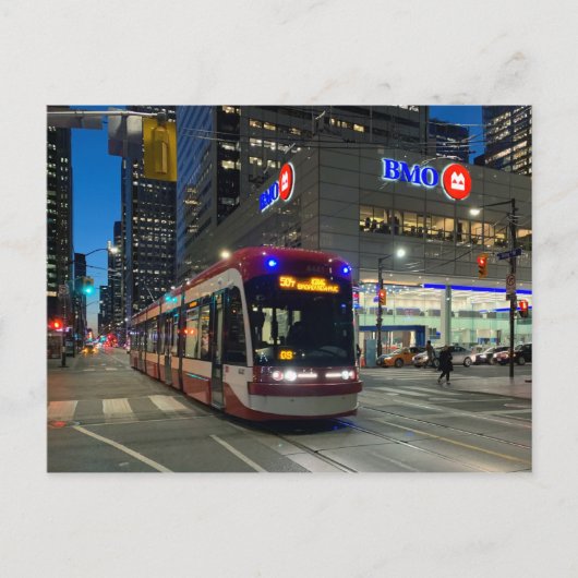 Transit Toronto Postcard 004 - Flexity at King/Bay Postkarte (Vorderseite)
