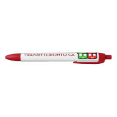 Transit Toronto Retractable Pen - Red Kugelschreiber (Unterseite)