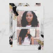 Transition 2 Foto Abschluss Einladung (Vorne/Hinten)