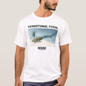 Transitorische Fossilien Inside Tiktaalik rosaea T-Shirt (Vorderseite)