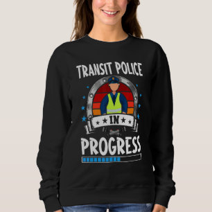 Transitpolizei in Ausbildung befindlicher Schüler Sweatshirt