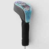 Transitrechte sind Menschenrechte Golf Headcover (angewinkelt)