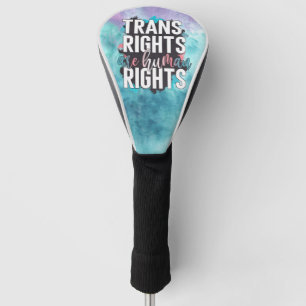Transitrechte sind Menschenrechte Golf Headcover
