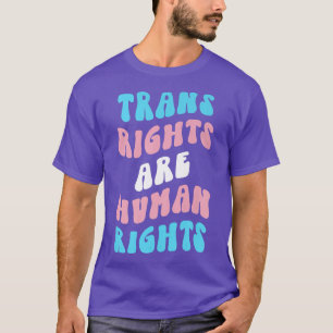 Transitrechte sind Menschenrechte Transgender Ally T-Shirt