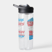 Transitrechte sind Menschenrechte Trinkflasche (Rechts)