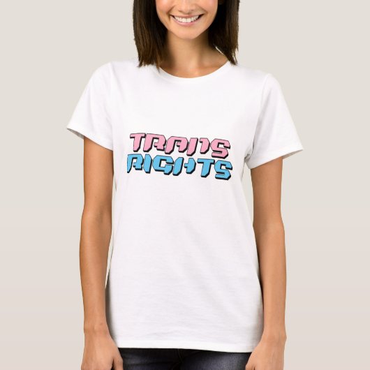 Transitrechte T-Shirt (Vorderseite)