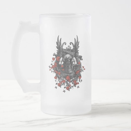 Transitus Mattglas Bierglas (Links)