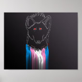 Transkuline Hyena Poster (Vorne)
