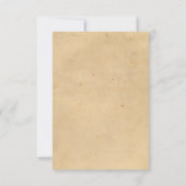 Translucent Fall Leaves - RSVP-Karte RSVP Karte (Rückseite)