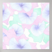 Translucent Flow Lace Wallpaper and Wall Decor Poster (Vorne)