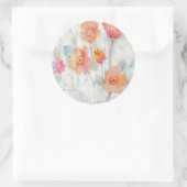 Translucent II Runder Aufkleber (Tasche)