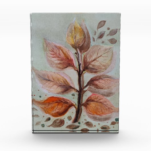 Translucent leaves fotoblock (Vorderseite)