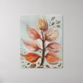 Translucent leaves leinwanddruck (Vorderseite)