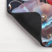 Translucent Poppies Mousepad (Ecke)