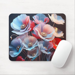 Translucent Poppies Mousepad