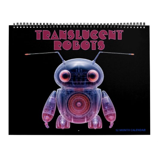 Translucent Robots Kalender (Titelbild)