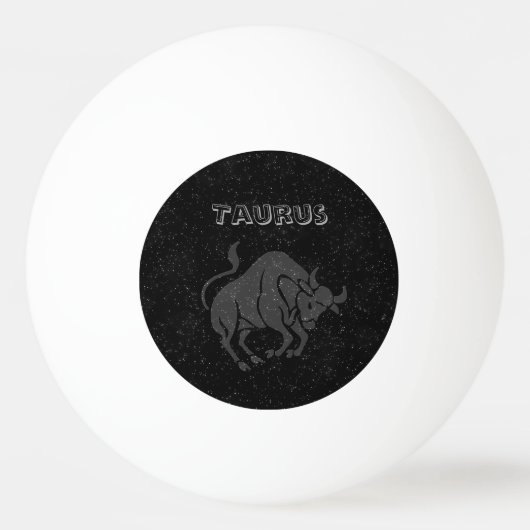 Translucent Taurus Tischtennisball (Vorderseite)