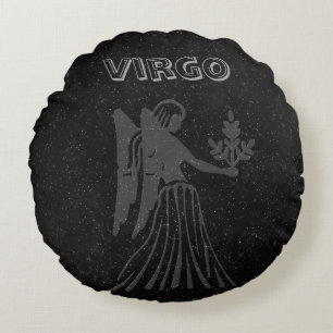 Translucent Virgo Rundes Kissen