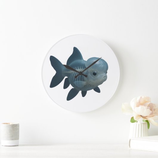 Transluzente Anatomie der Fische Große Wanduhr (Zuhause)