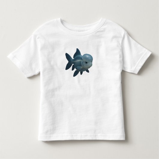 Transluzente Anatomie der Fische Kleinkind T-shirt (Vorderseite)
