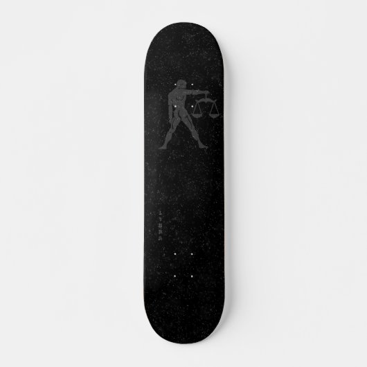 Transluzente Libra Skateboard (Vorne)