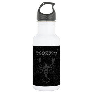 Transluzente Skorpione Edelstahlflasche