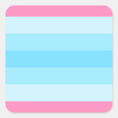 Transmasculine Pride Flag  Quadratischer Aufkleber (Vorderseite)