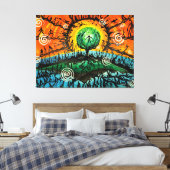 Transmigration des Souls (überzogene Leinwand) Leinwanddruck (Insitu (Schlafzimmer))