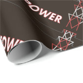 Transmission Tower and Power Line Muster Geschenkpapier (Rolleneckpunkt)