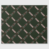 Transmission Tower and Power Line Muster Geschenkpapier (Flach)