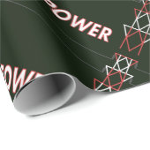 Transmission Tower and Power Line Muster Geschenkpapier (Rolleneckpunkt)