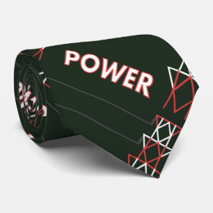 Transmission Tower and Power Line Muster Krawatte